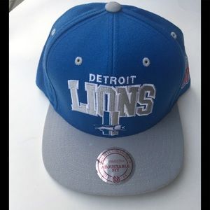 Detroit Lions Mitchell and Ness Cap